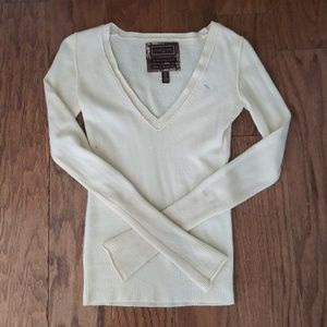 Cream Cashmere Sweater